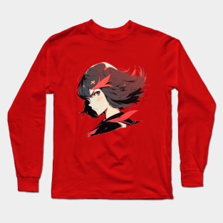 Ryuko Matoi Kill la Kill Anime Graphic Long Sleeve T-Shirt